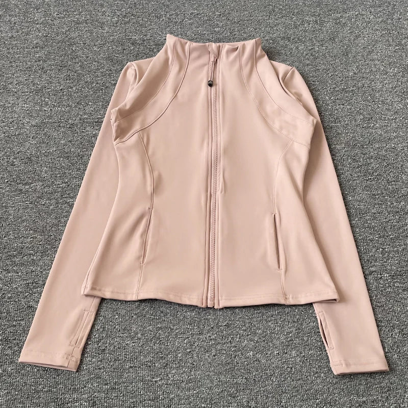 Veste de Yoga Slim Fit – Confort & Liberté de Mouvement