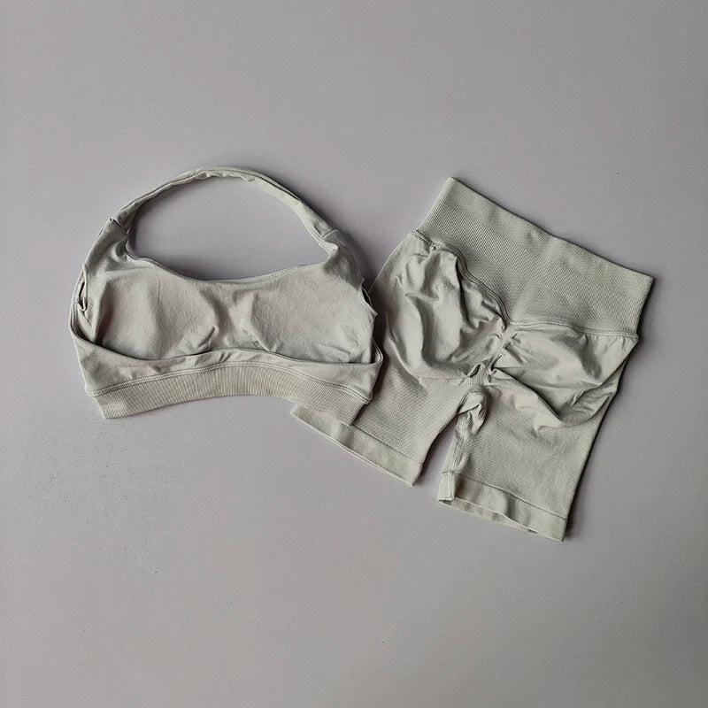 Ensemble Yoga Sculpt – Brassière & Short