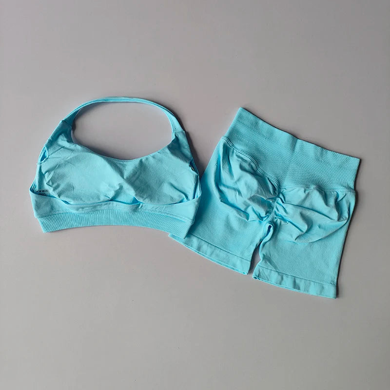 Ensemble Yoga Sculpt – Brassière & Short