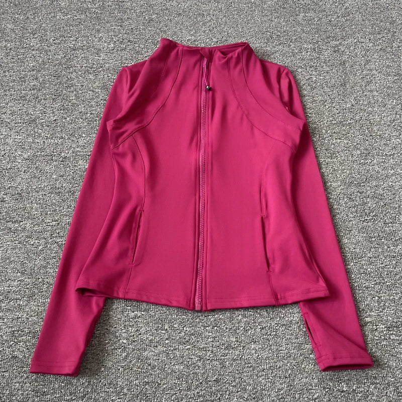 Veste de Yoga Slim Fit – Confort & Liberté de Mouvement