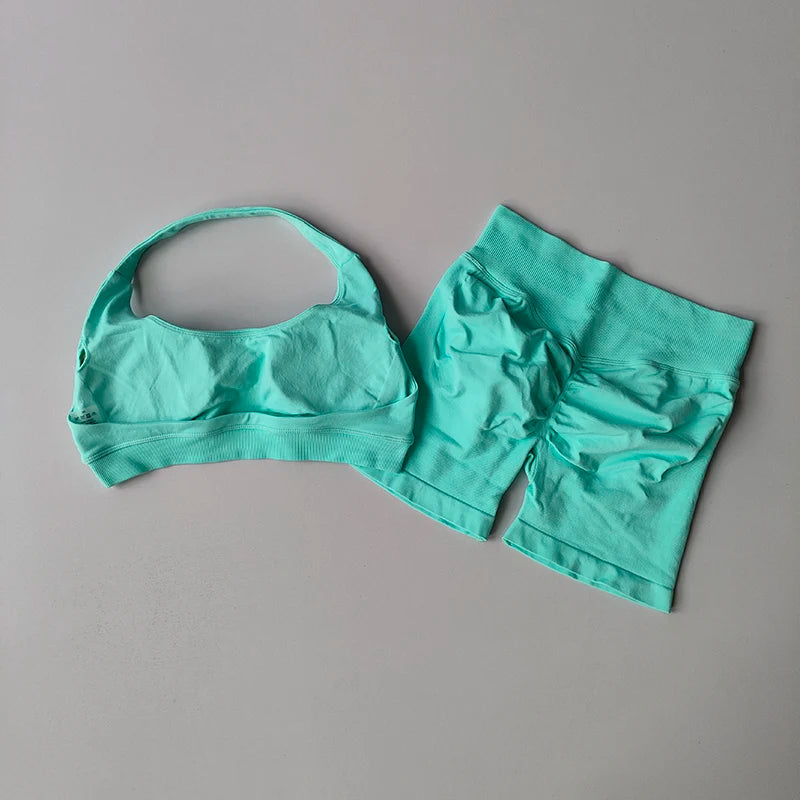 Ensemble Yoga Sculpt – Brassière & Short