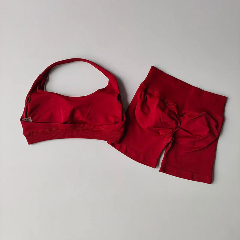 Ensemble Yoga Sculpt – Brassière & Short