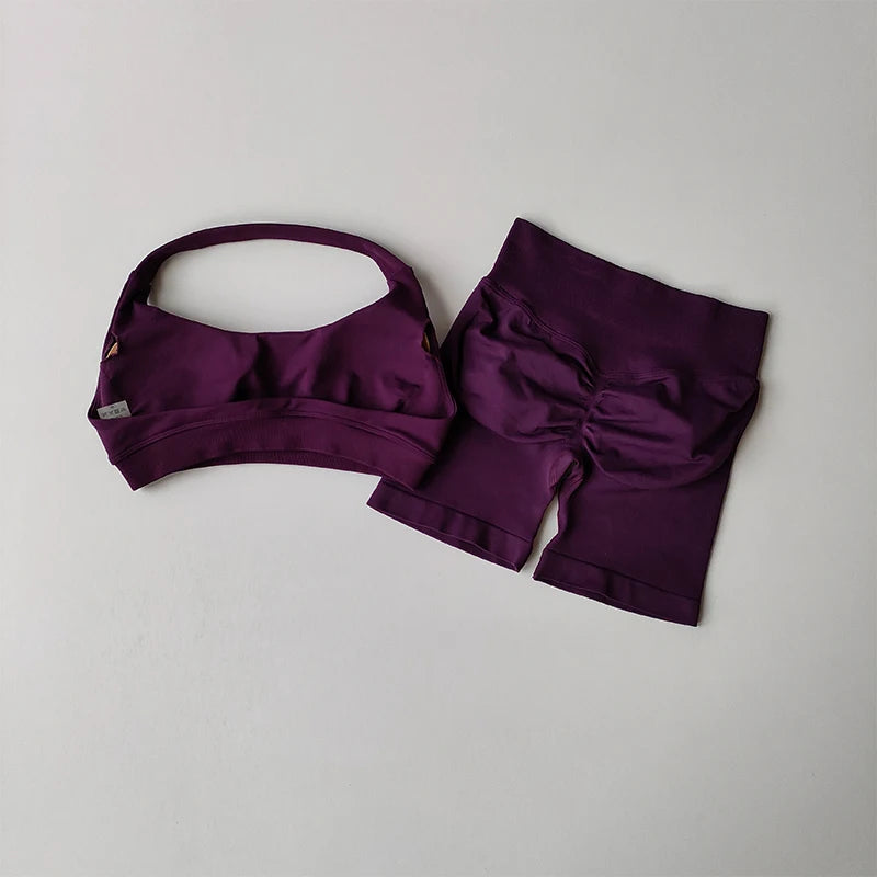 Ensemble Yoga Sculpt – Brassière & Short