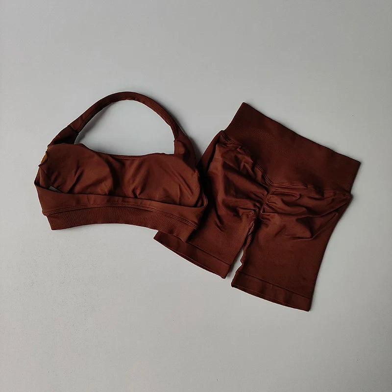 Ensemble Yoga Sculpt – Brassière & Short