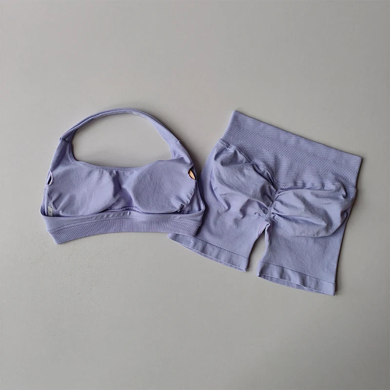 Ensemble Yoga Sculpt – Brassière & Short